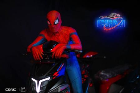 Spider man paid promotion available !