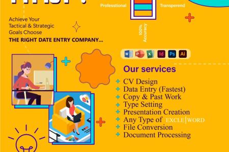 Typist and Data Entry Services